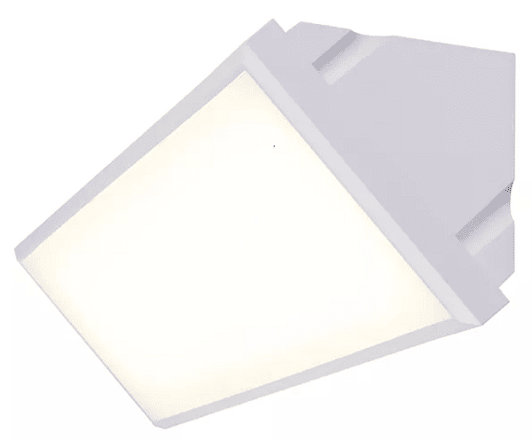 Aplique de exterior LED Wedge Design GARDEN LAMP 12W IP65 blanco mate