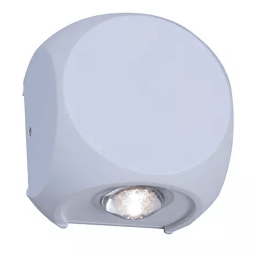 Lampada ARGOS LED bianco 9114 Nowodvorski Illuminazione Kinket Lampada per esterni bianca