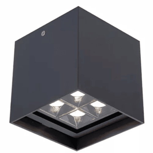 Surface Mounted Square Downlight Outdoor Ceiling 12W 3000K