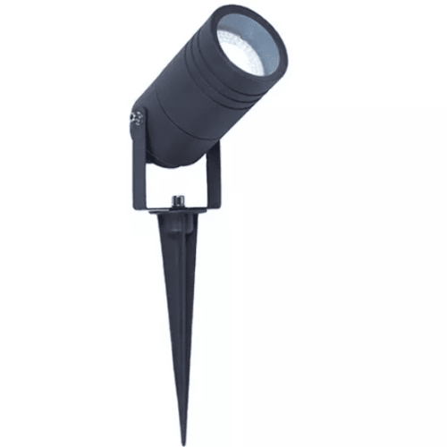 Spikey LED ground spike spotlight 5 Watt 6000K Black IP65 waterproof