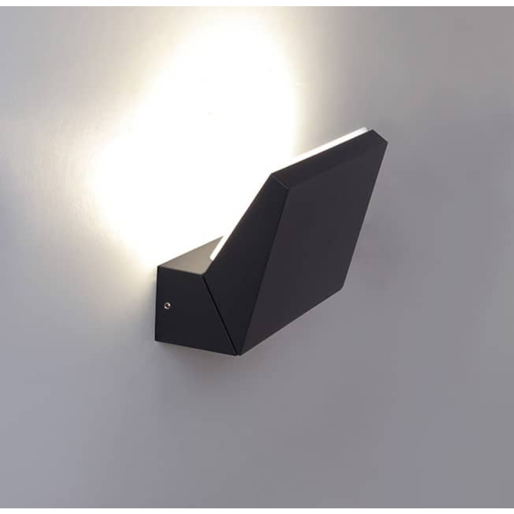 Aplique de pared ajustable Luz LED giratoria Luz de pared elegante exterior 13w