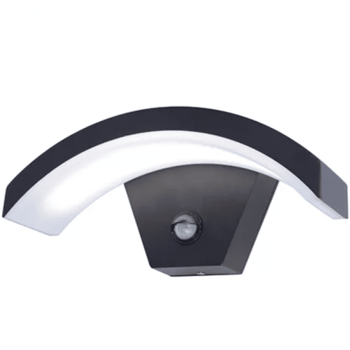 LED-Bumeranglampe für den Außenbereich,8W 3000K,Warmes Licht,2160lm,IP65